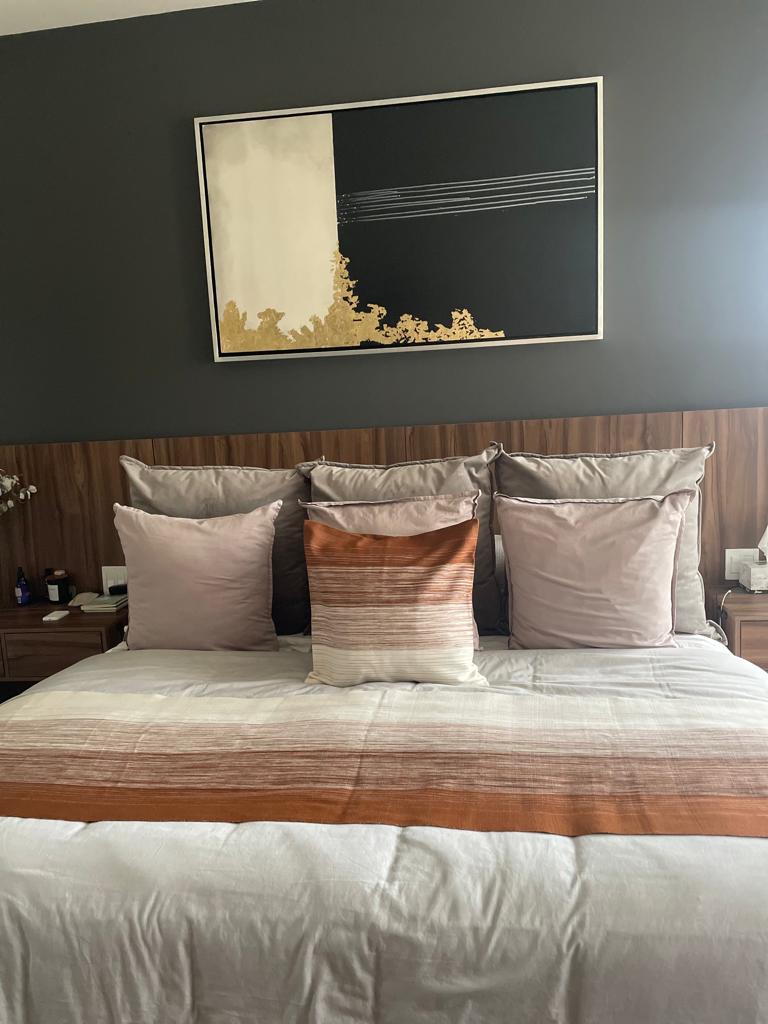 Cojín Telar de Pedal Degradado