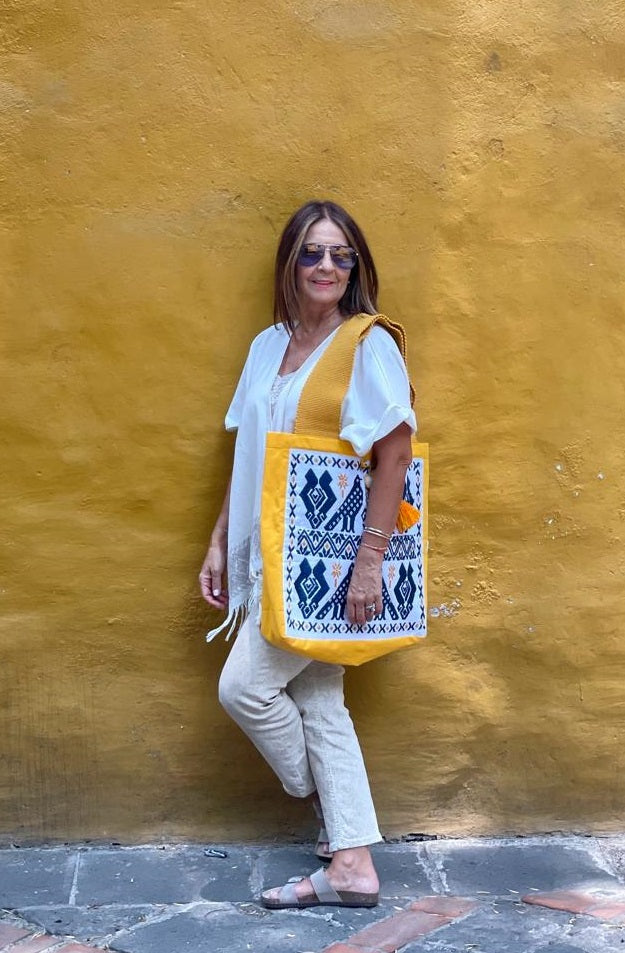 Bolsa Mazahua de playa Grande