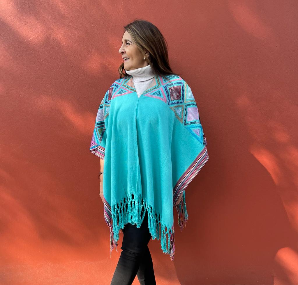 Poncho Yaxha Rombos