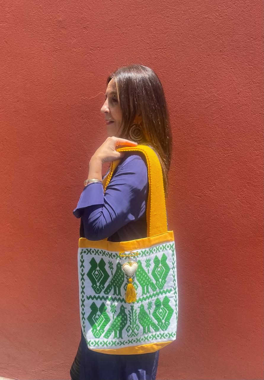 Bolsa Mazahua Mediana