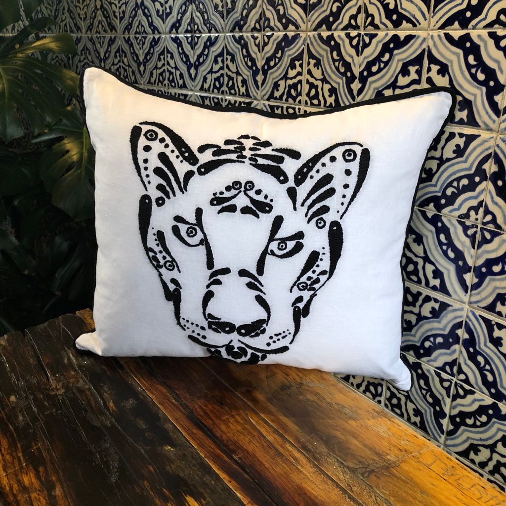 Cojín Mazahua Jaguar