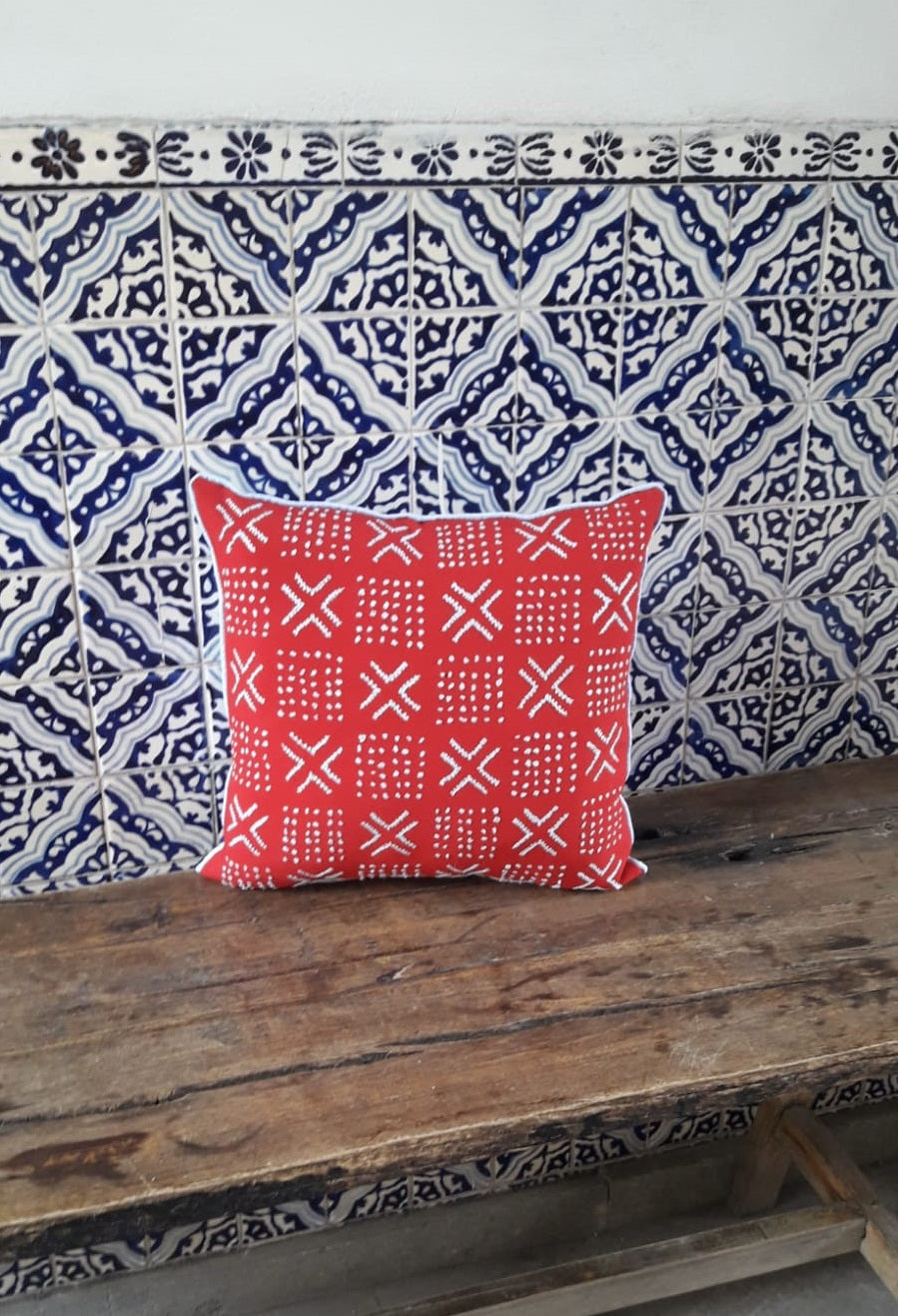 Cojín Mazahua Cruces