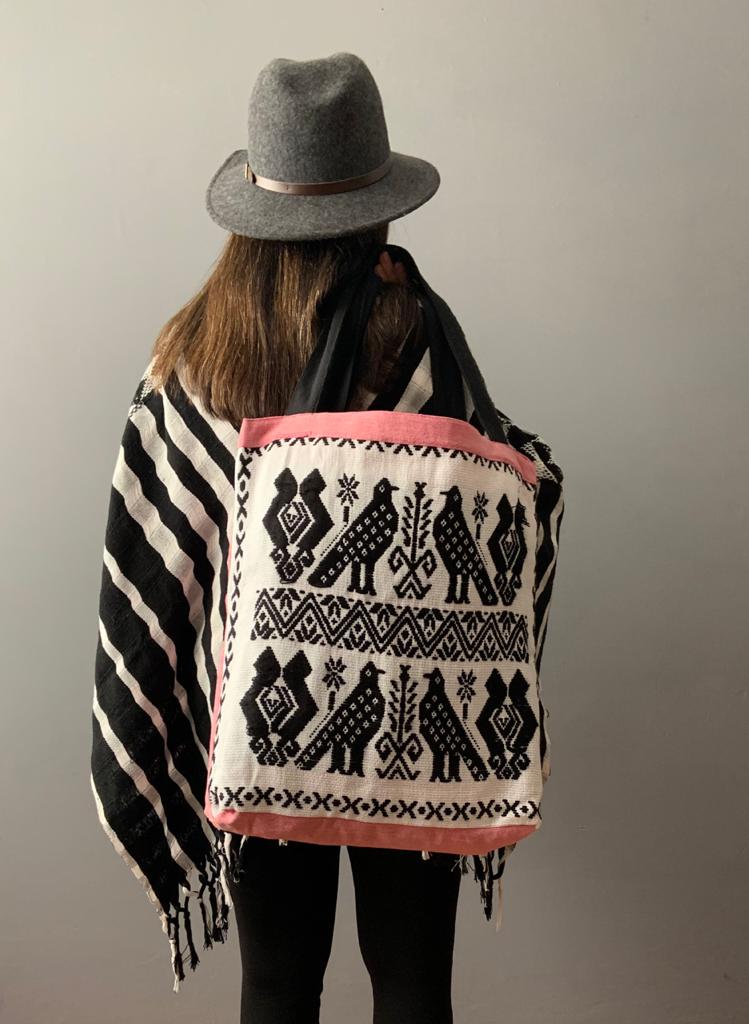 Bolsa Mazahua mediana