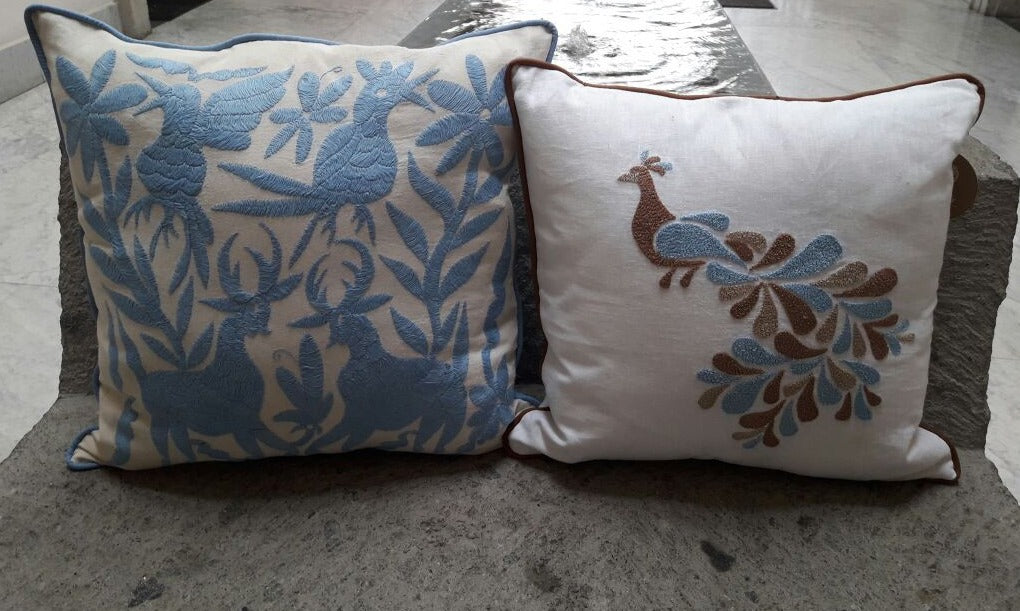 Cojín Mazahua Pavorreal