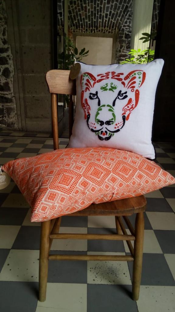 Cojín Mazahua Jaguar