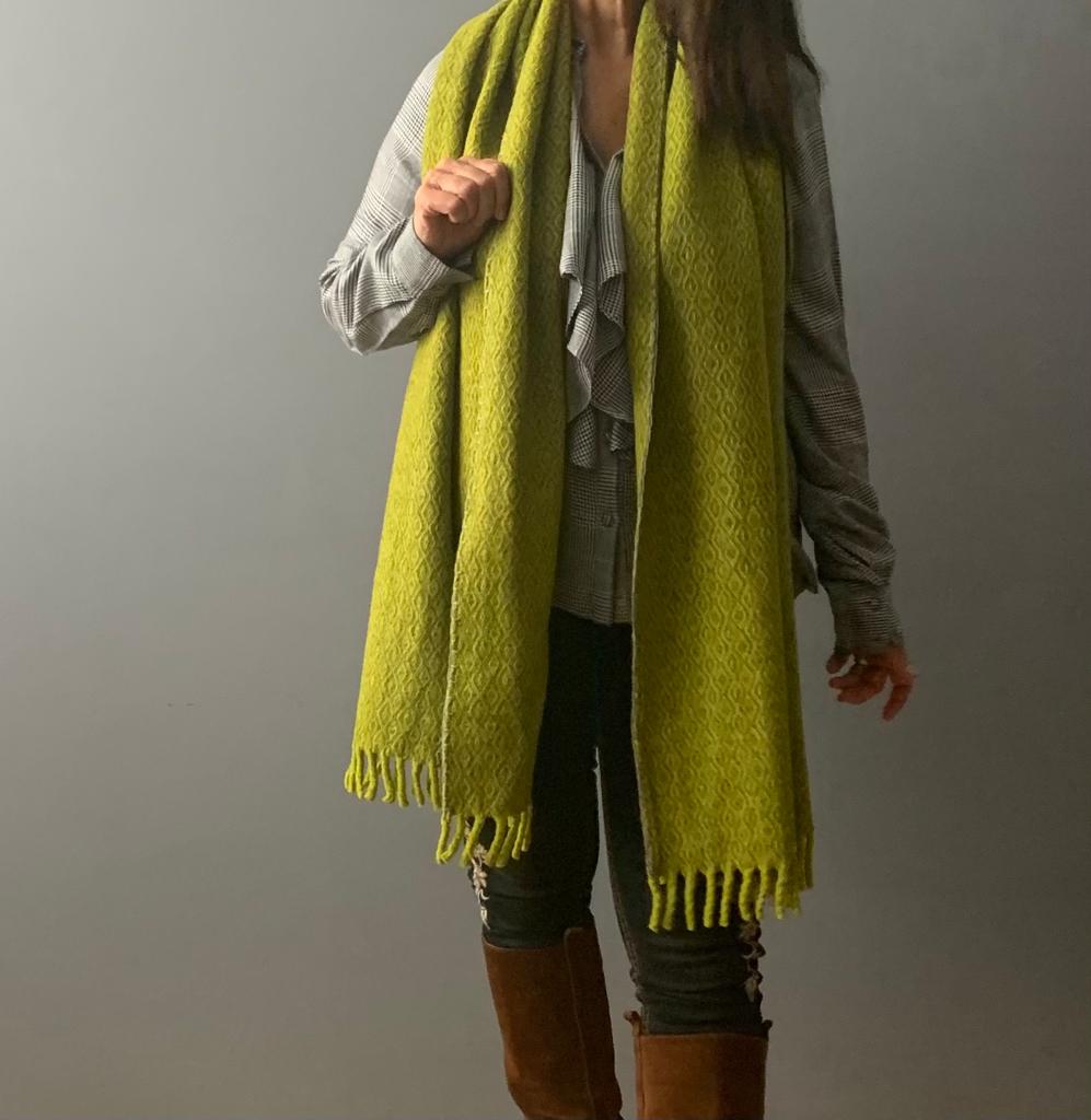 Bufanda/Chal Con diseño