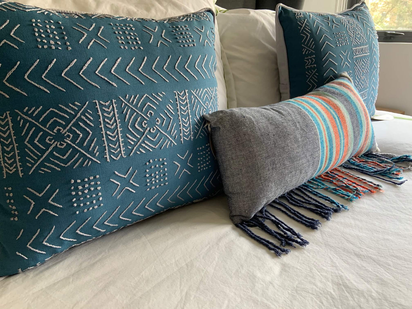 Cojín Mazahua Cruces