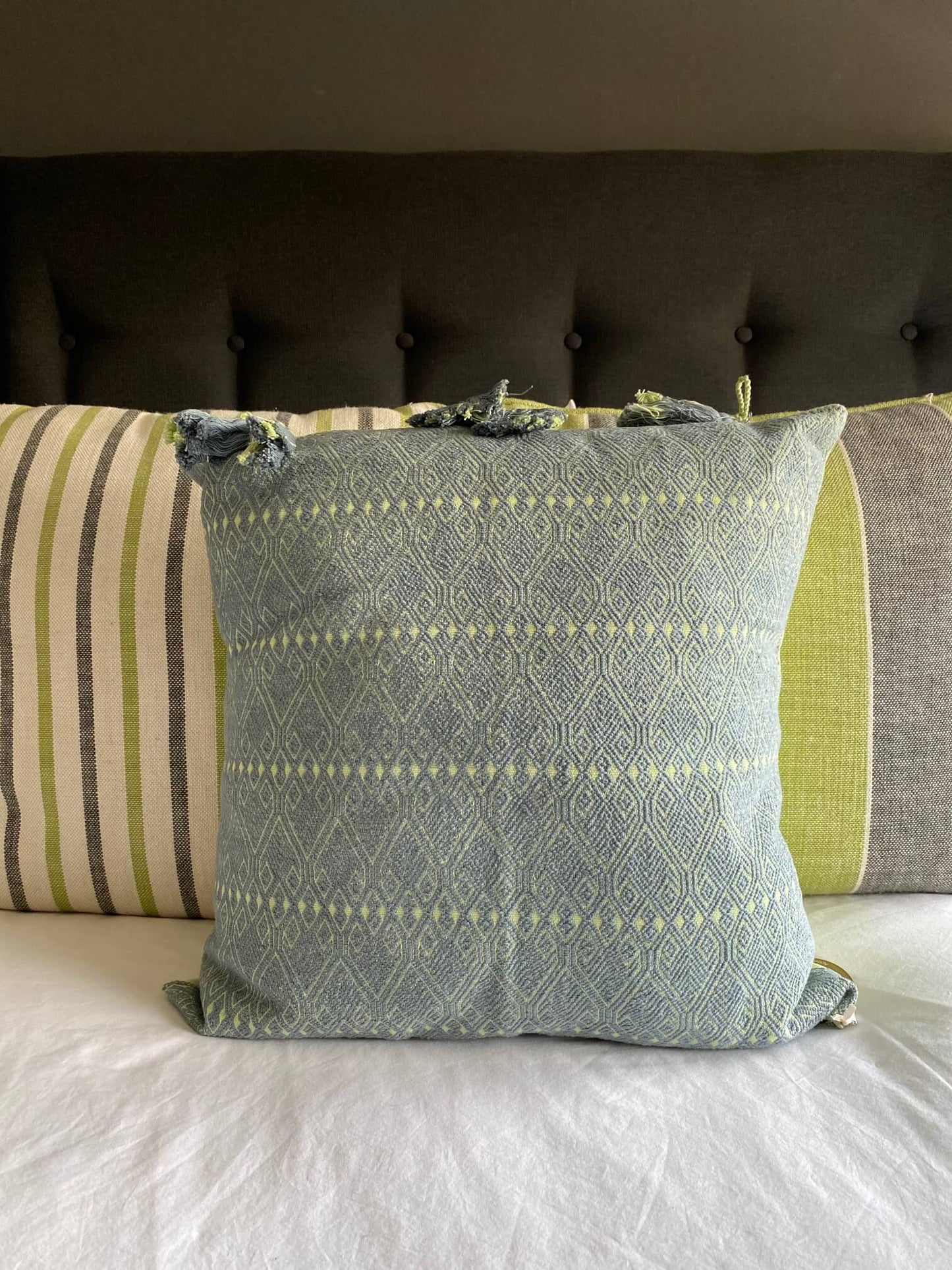 Cojín Brocado Hombre