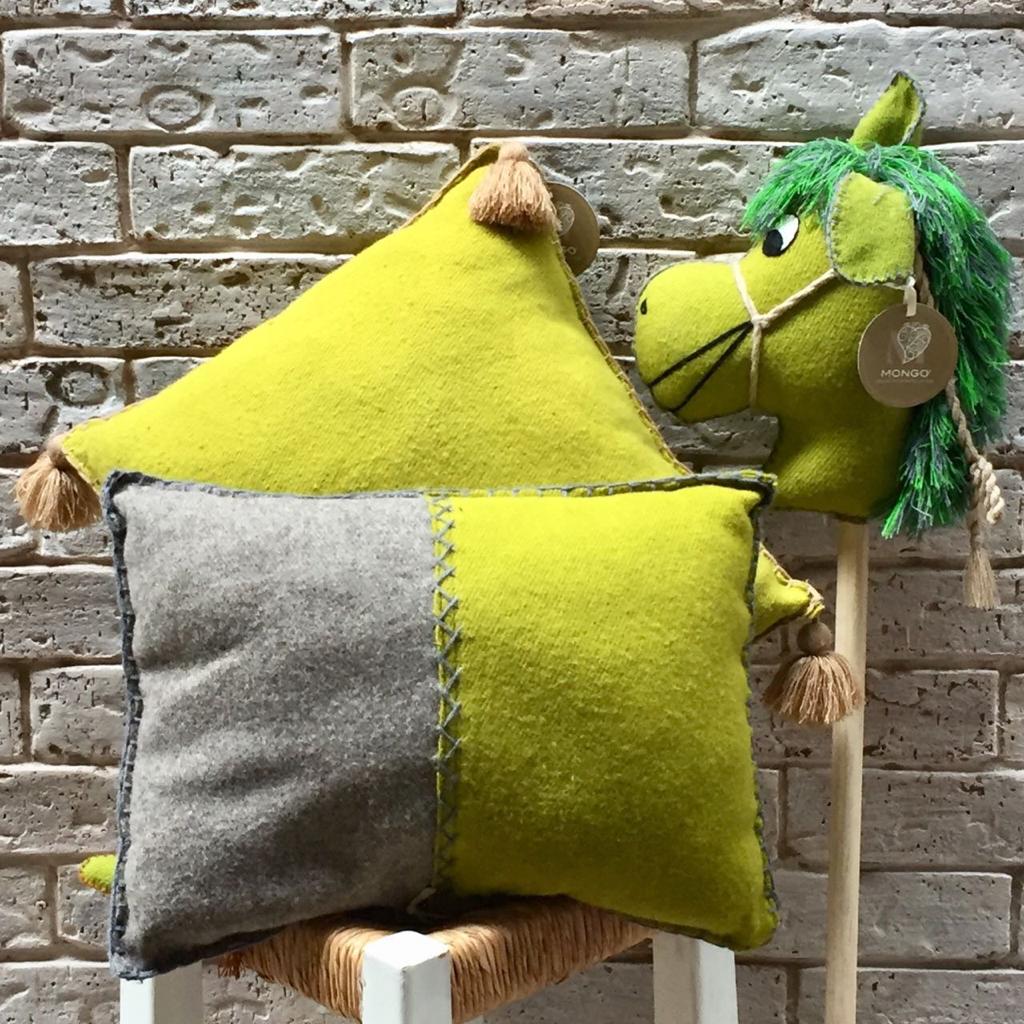 Cojín Lana Lumbar Bicolor