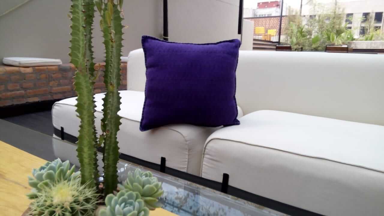 Cojín Lana Cuadrado