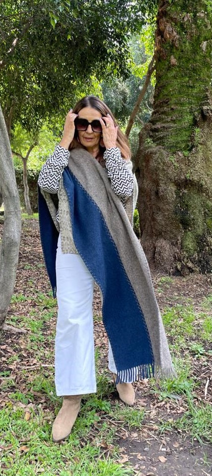 Bufanda/Chal Bicolor