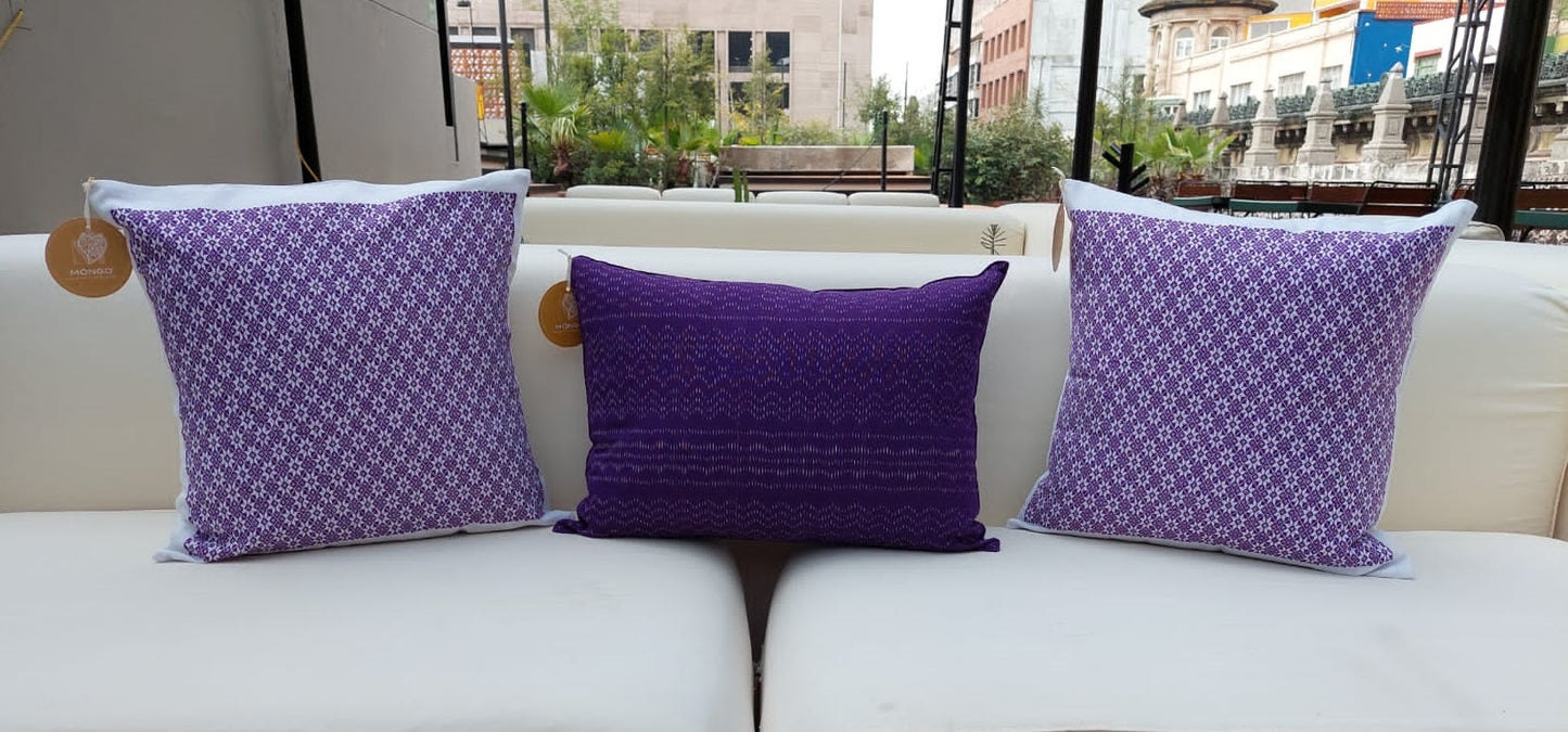 Cojín Nahua Estrellas