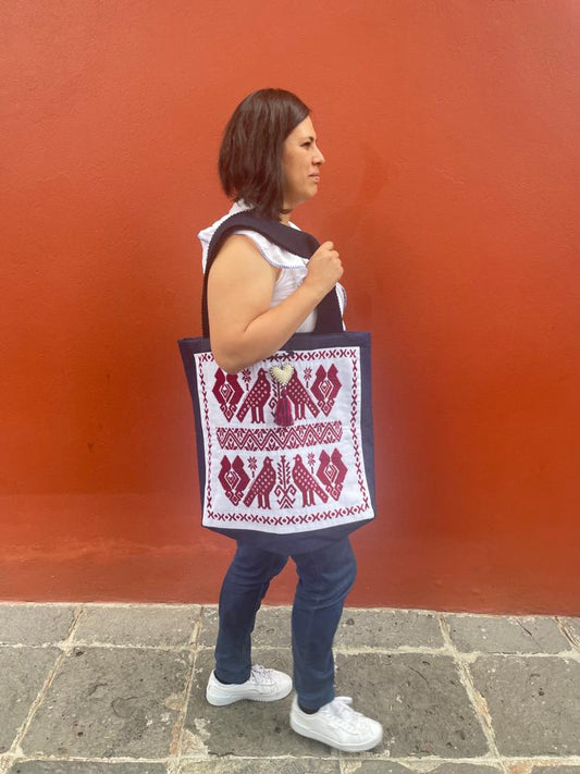 Bolsa Mazahua de playa Grande