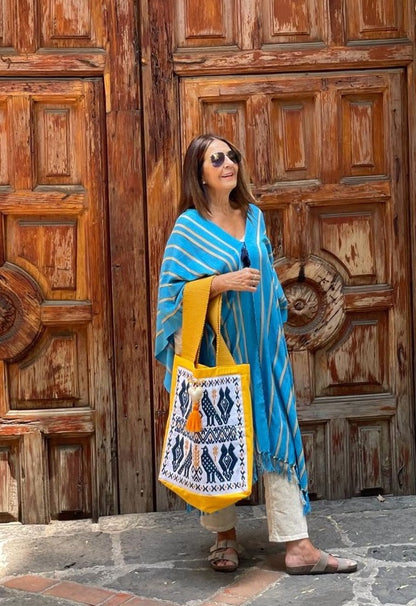 Bolsa Mazahua de playa Grande