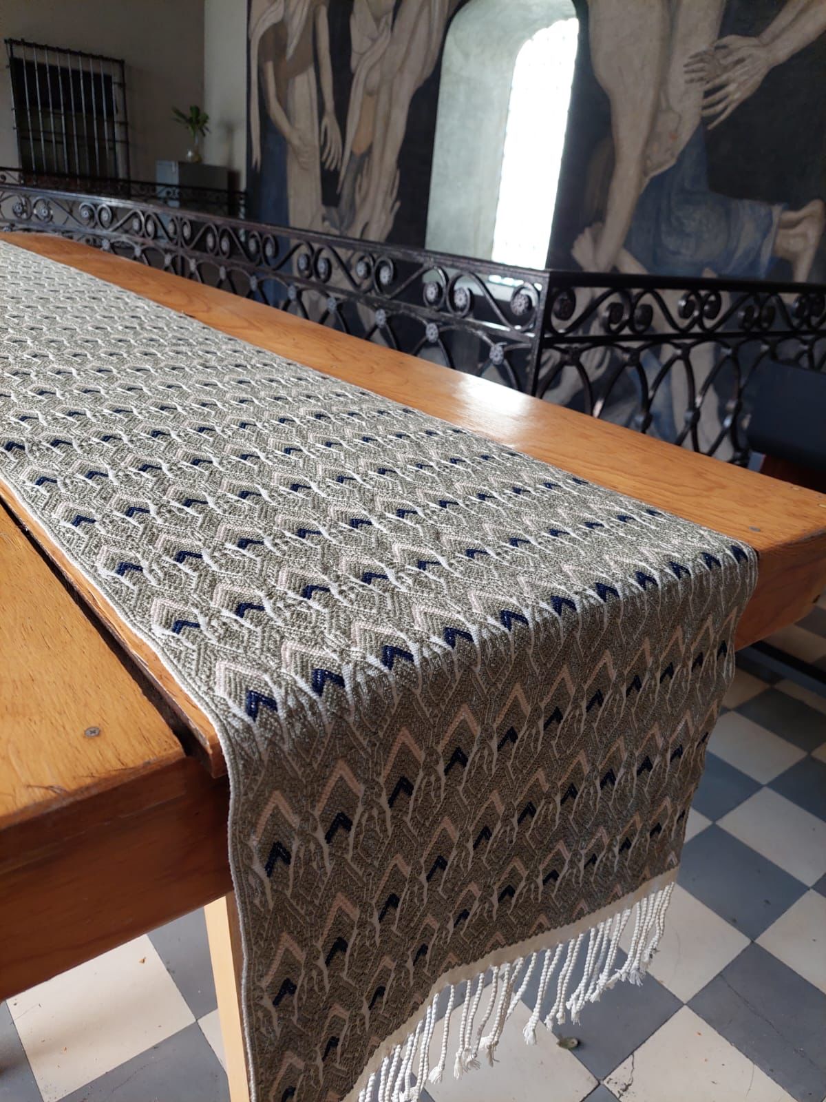 Camino Brocado Maíz