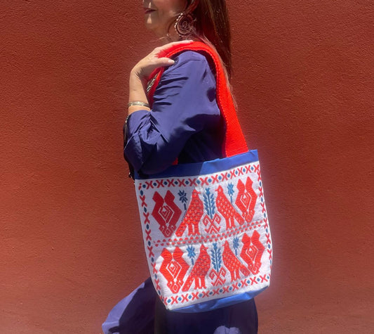 Bolsa Mazahua Mediana