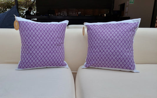 Cojín Nahua Estrellas