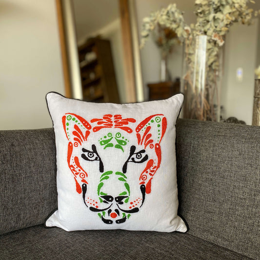 Cojín Mazahua Jaguar