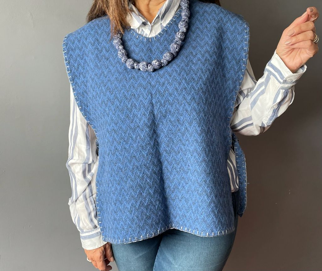 Chaleco de lana Con Diseño