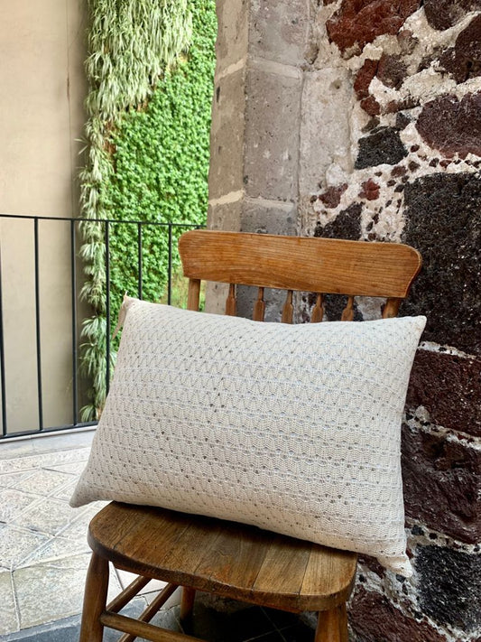 Cojín Telar de Pedal Tejido Amuzgo