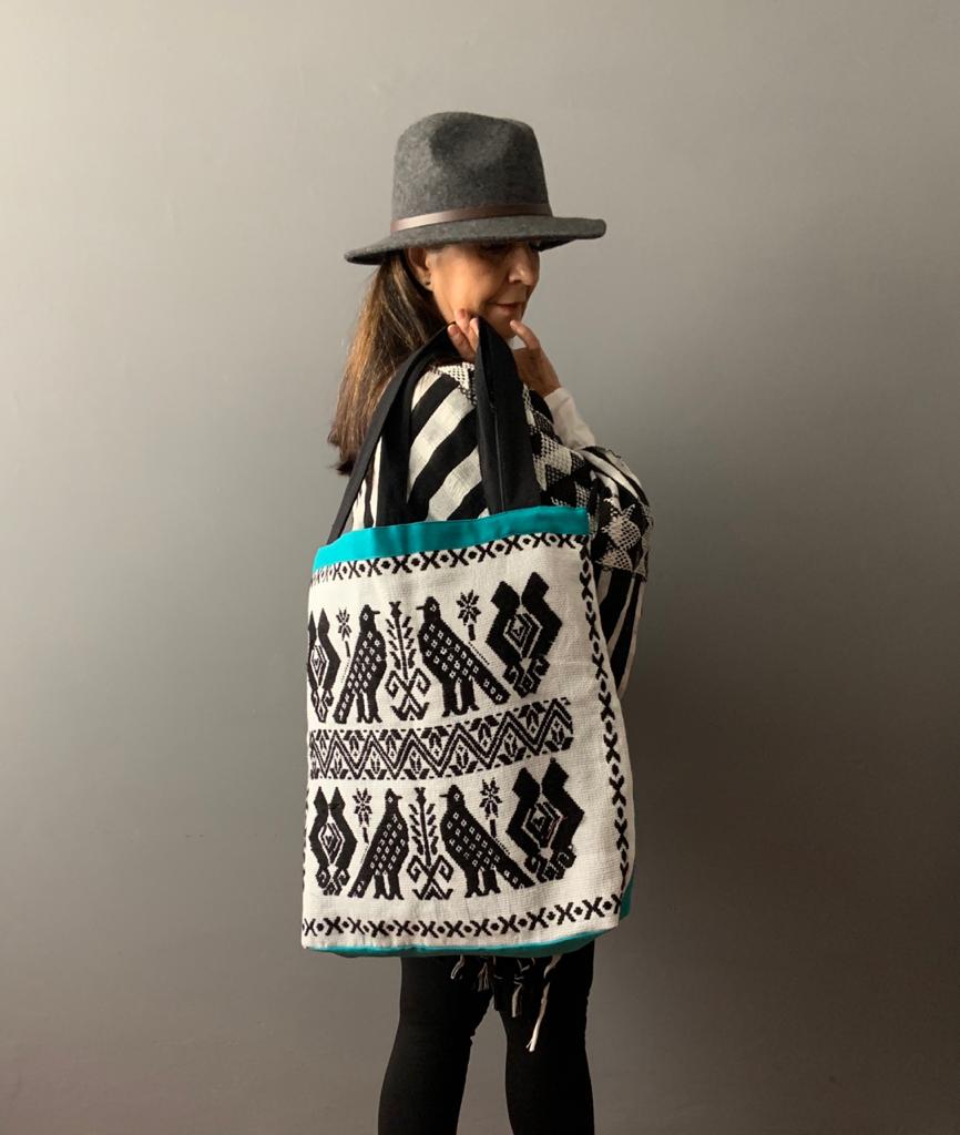 Bolsa Mazahua mediana