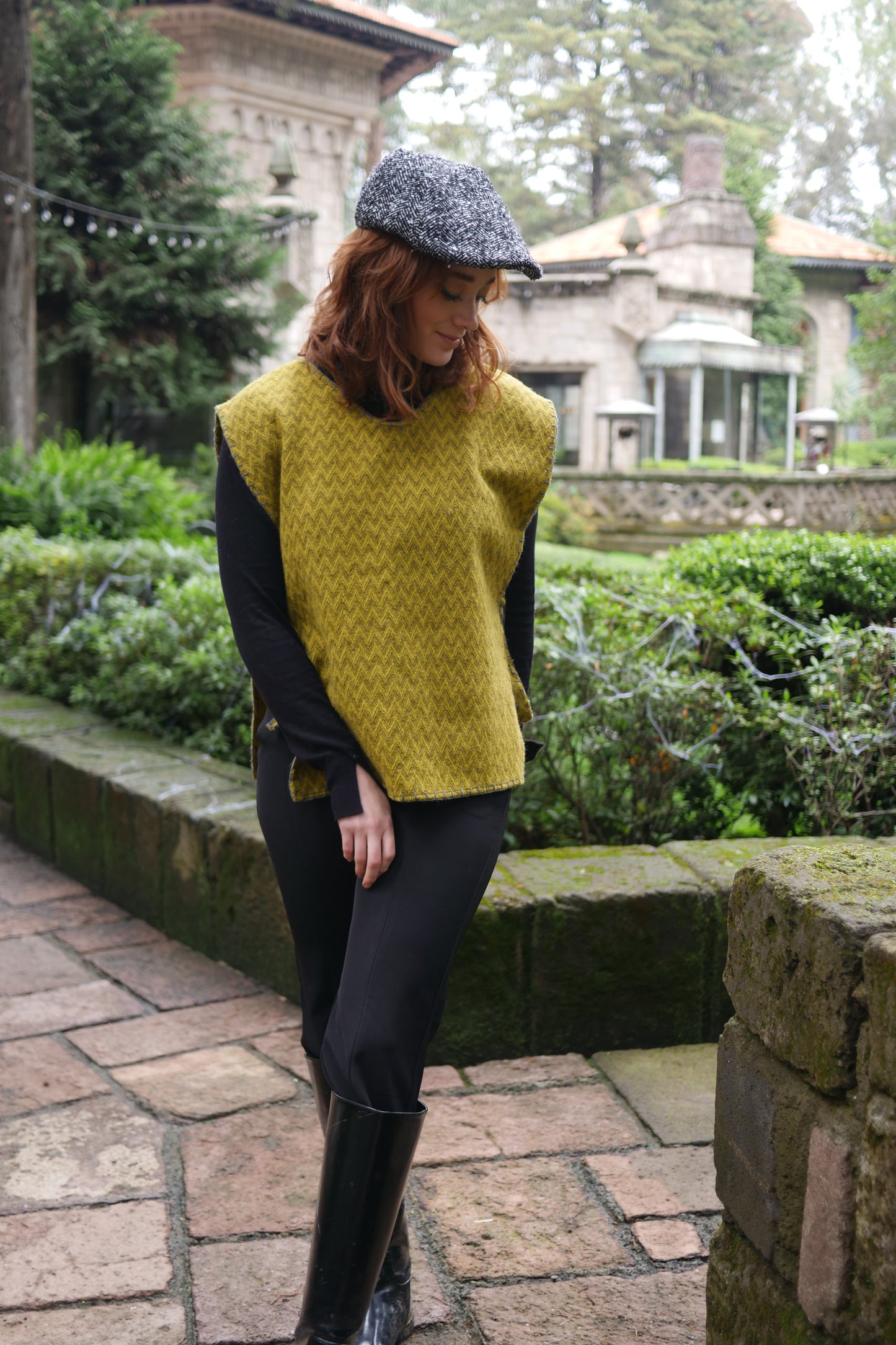 Chaleco de lana Con Diseño