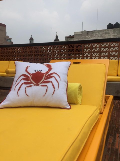 Cojín Mazahua Cangrejo