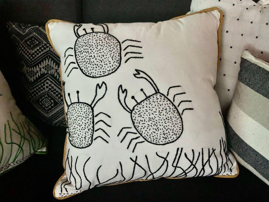 Cojín Mazahua Mini Cangrejos