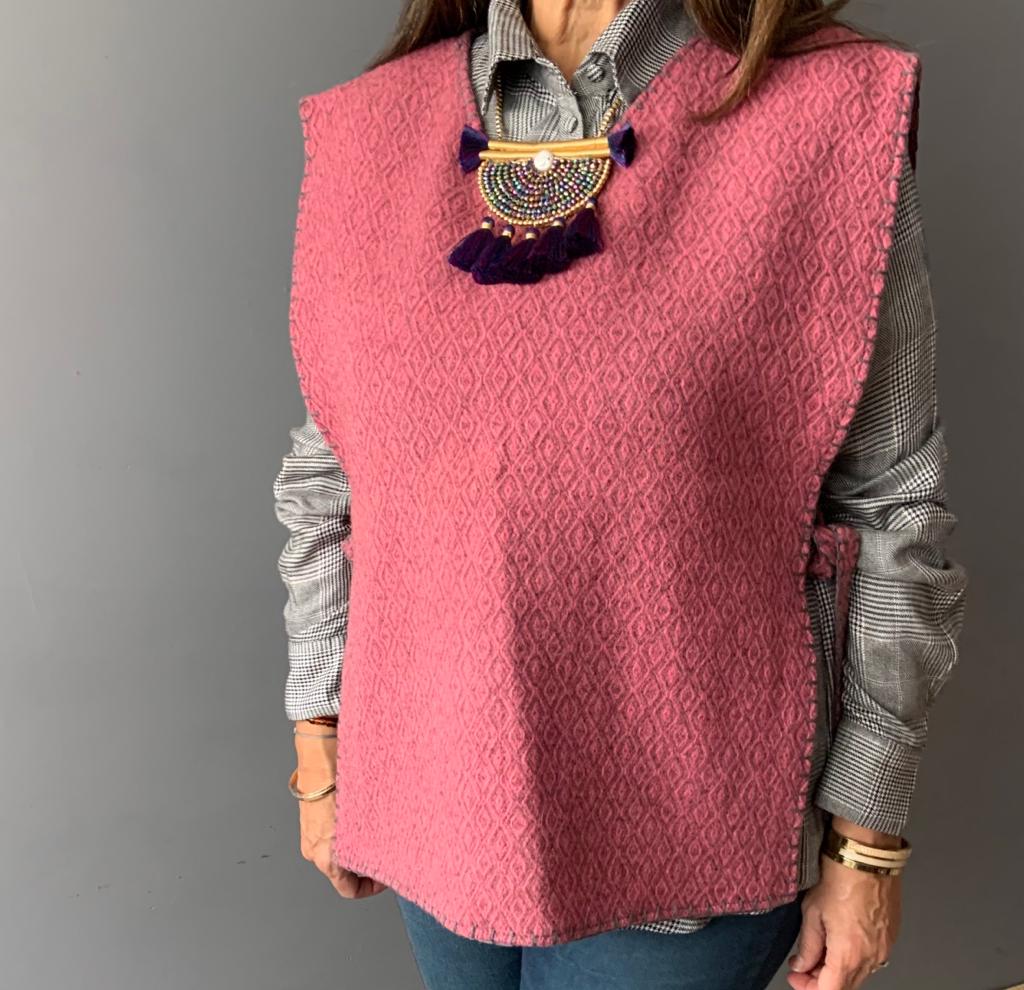 Chaleco de lana Con Diseño