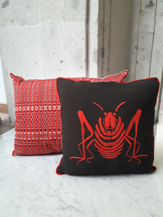 Cojín Mazahua Chapulín