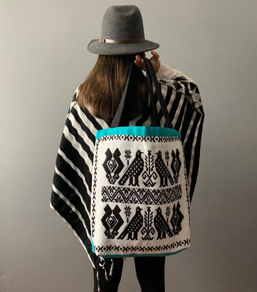 Bolsa Mazahua mediana