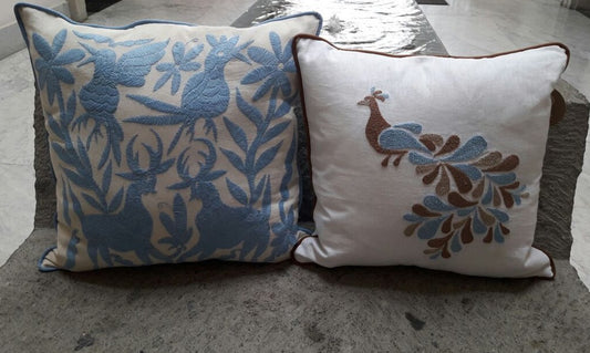 Cojín Mazahua Pavorreal