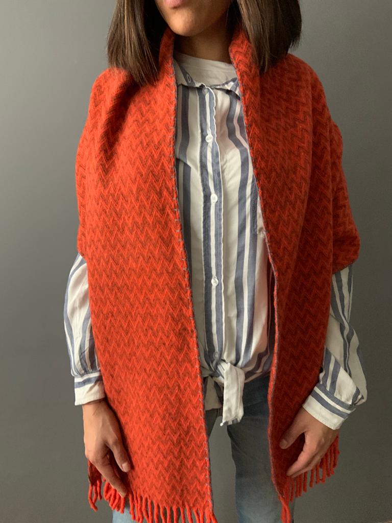 Bufanda/Chal Con diseño