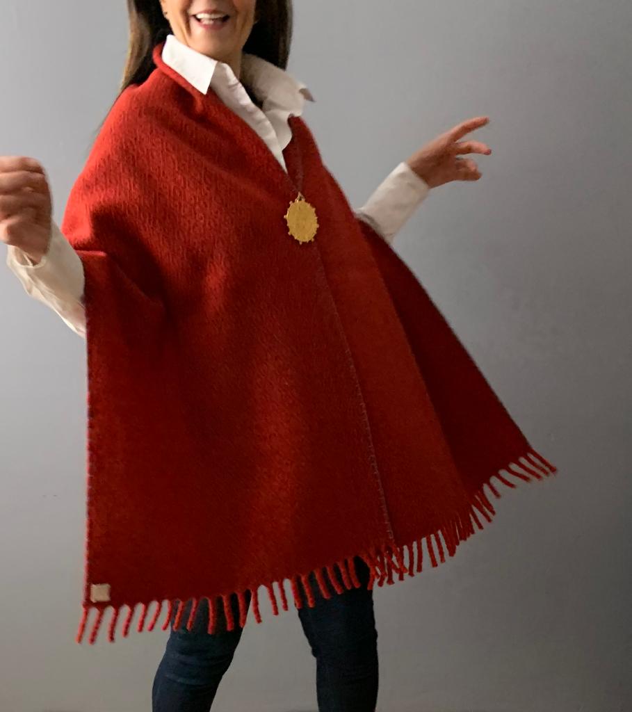 Bufanda/Chal Con diseño