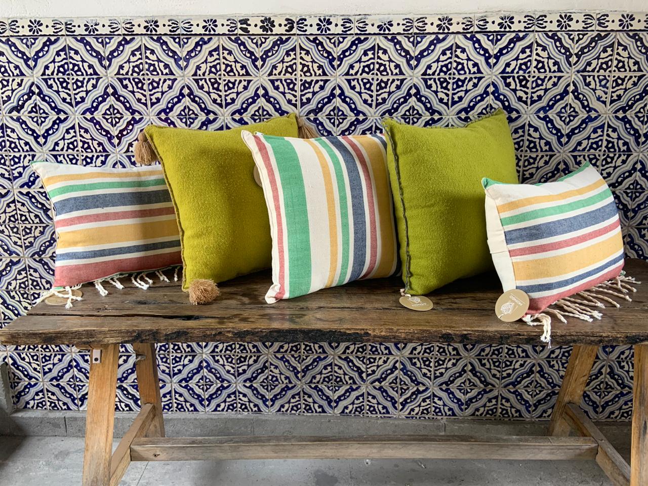 Cojín Lana Cuadrado