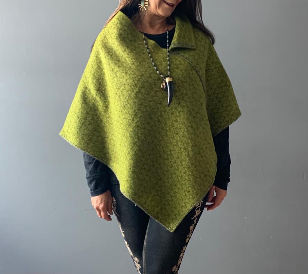 Poncho Con Diseño