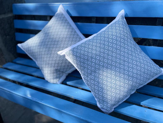 Cojín Nahua Estrellas