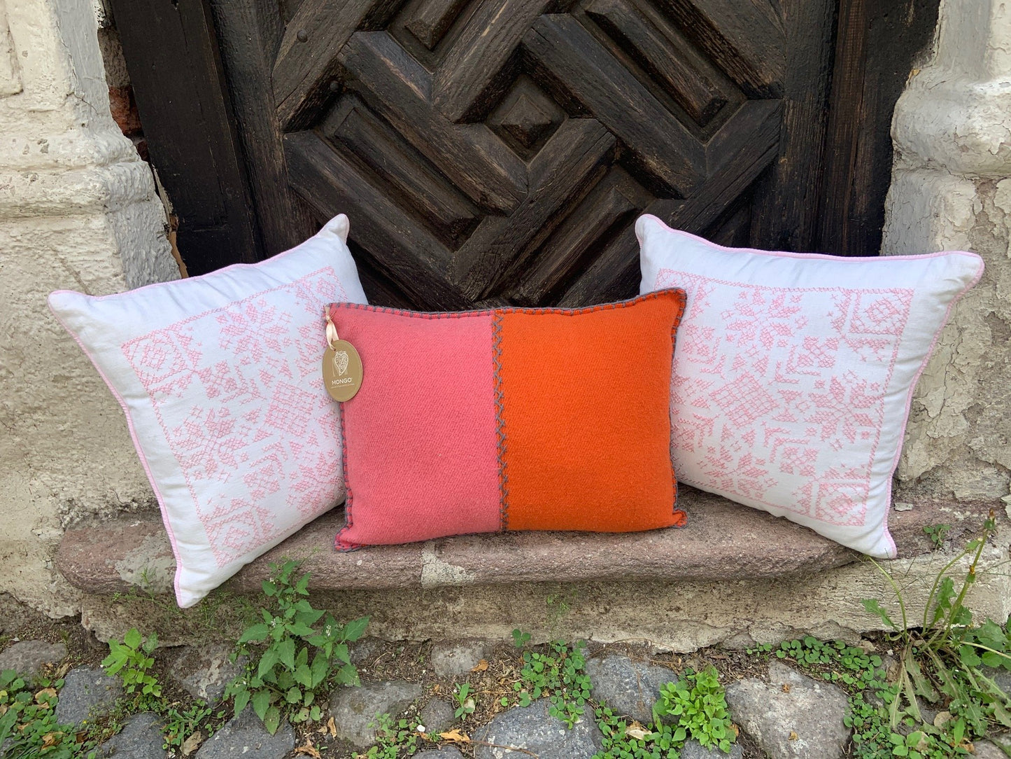 Cojín Lana Lumbar Bicolor