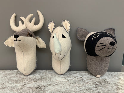 Mongo (Nahual) Cabeza - Mapache