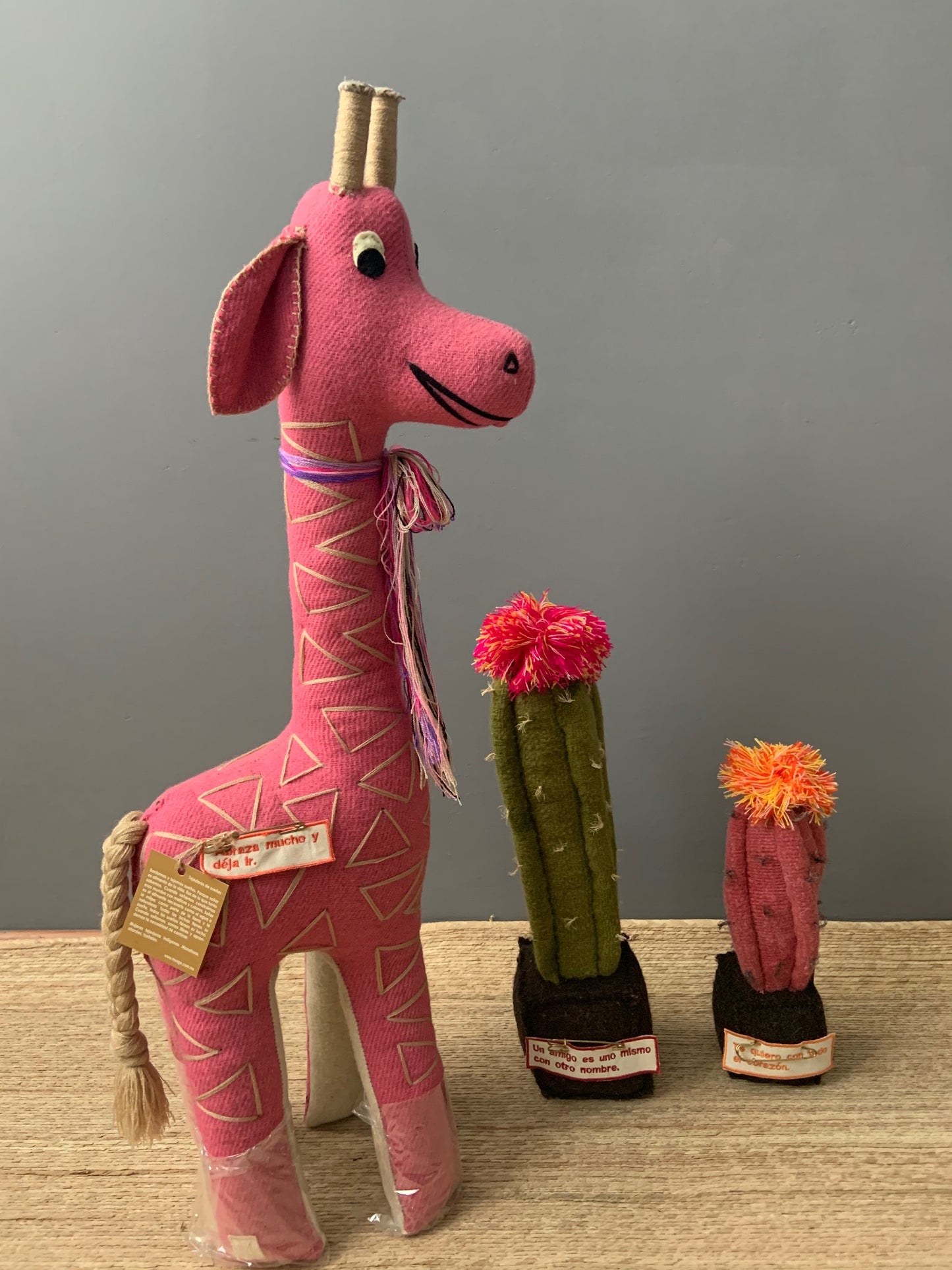 Mongo (nahual) de piso - Jirafa