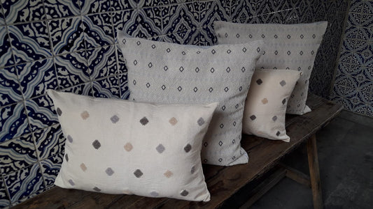 Cojín Telar de Cintura Lumbar Brocado Disperso