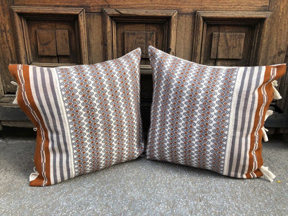 Cojín Brocado Siembra y Cosecha