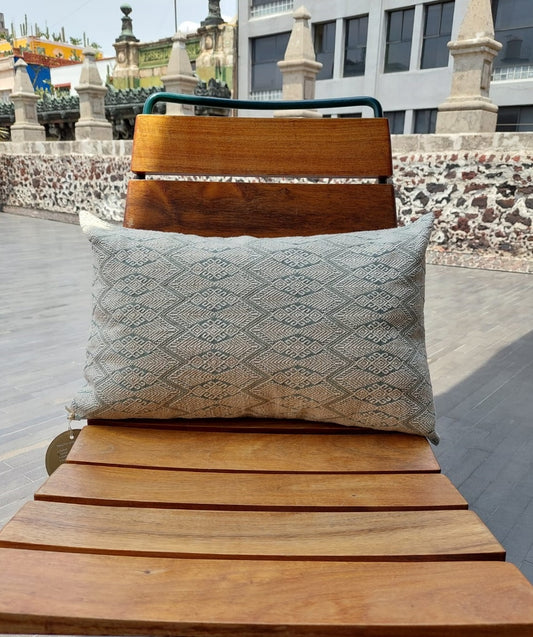 Cojín Lumbar Brocado el Hombre y el Maíz