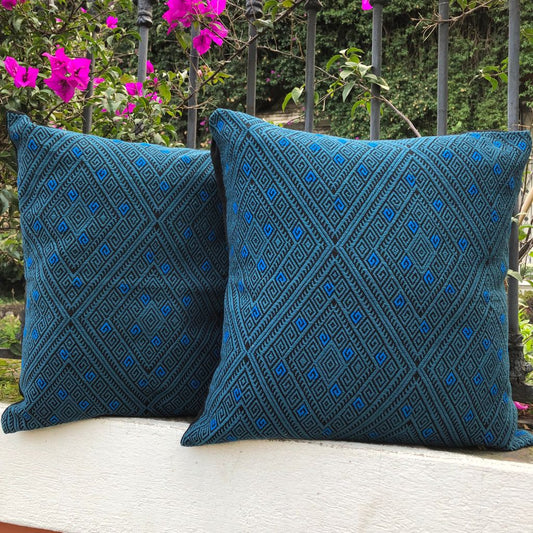 Cojín Telar de Cintura Brocado Universo