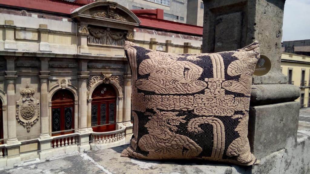 Cojín Telar de Pedal Pakal