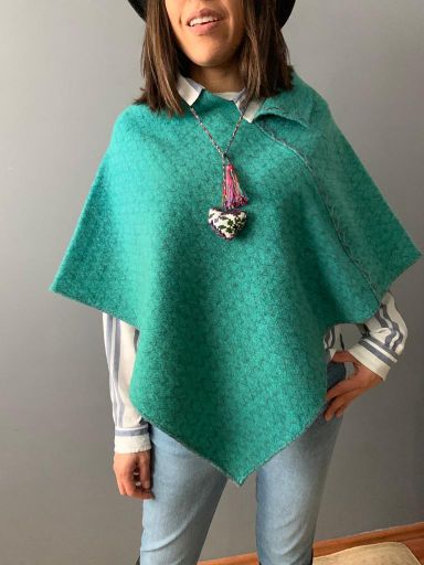 Poncho Con Diseño