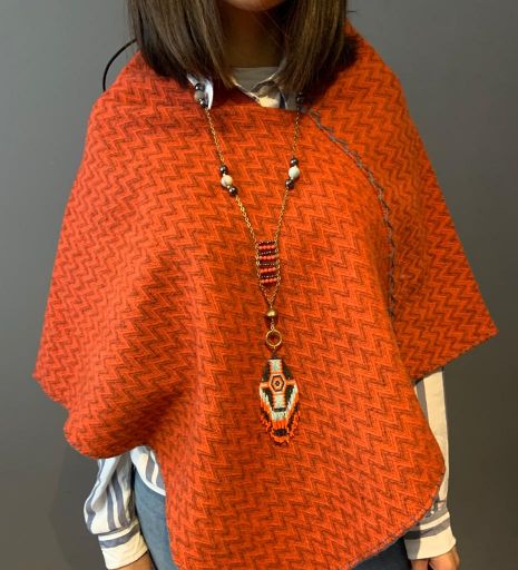 Poncho Con Diseño