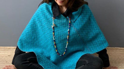Poncho Con Diseño