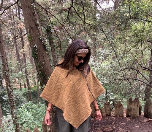 Poncho Con Diseño