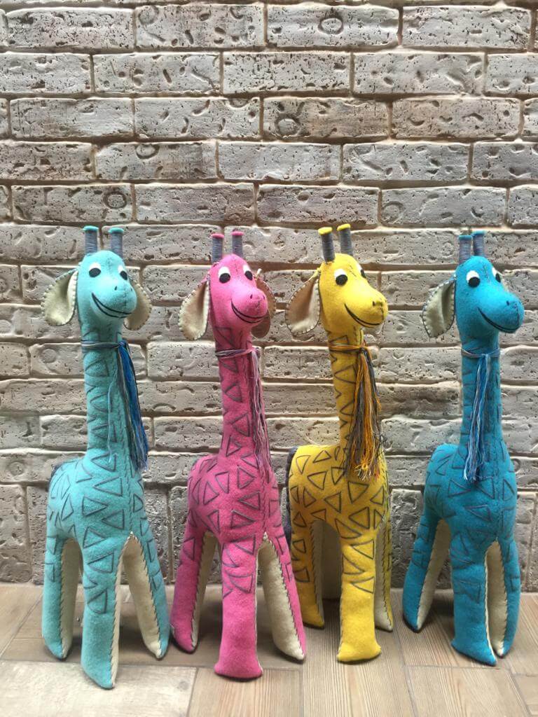 Mongo (nahual) de piso - Jirafa